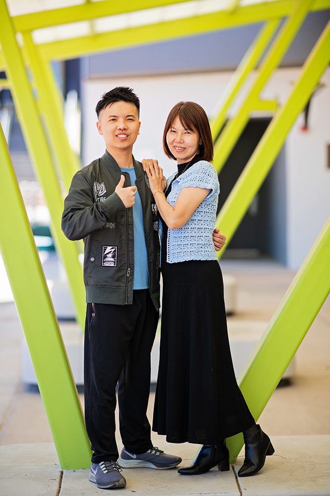 Family Portraits at Evergreen Valley College