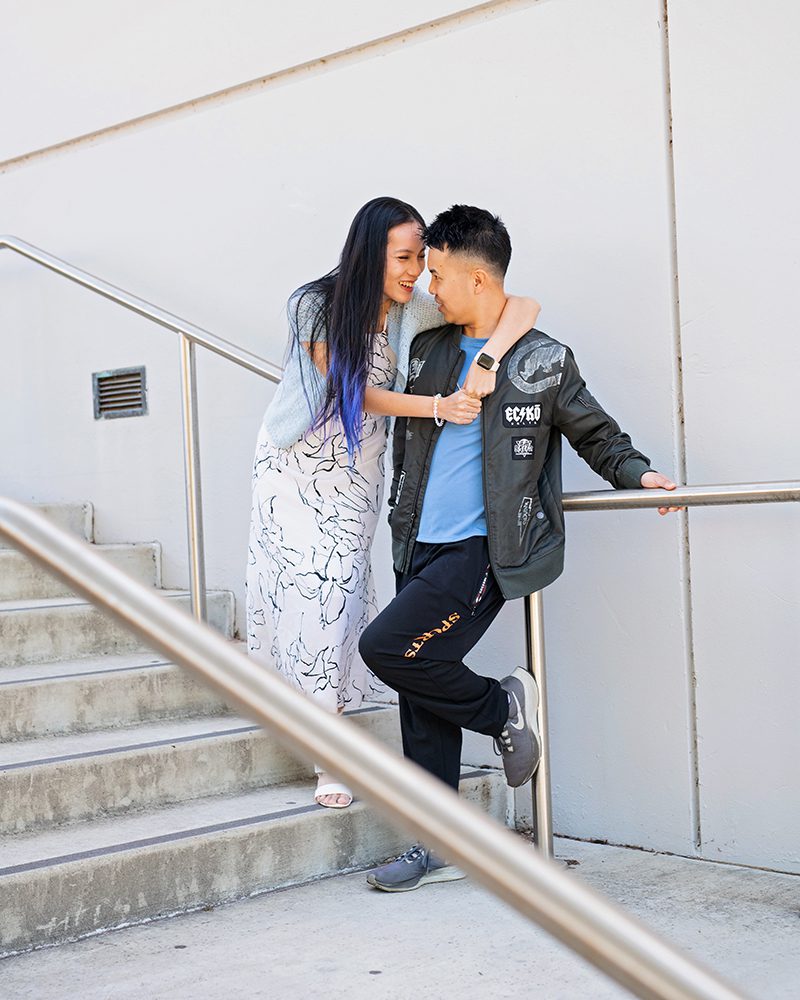 Family Portraits at Evergreen Valley College