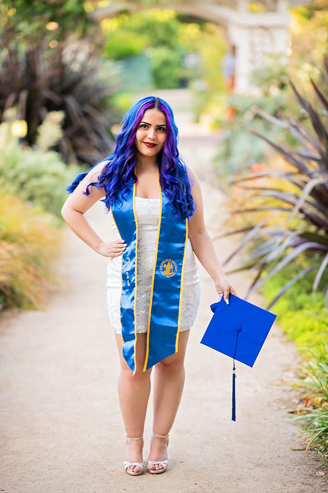 Graduation Portraits at the Elizabeth Gamble Garden