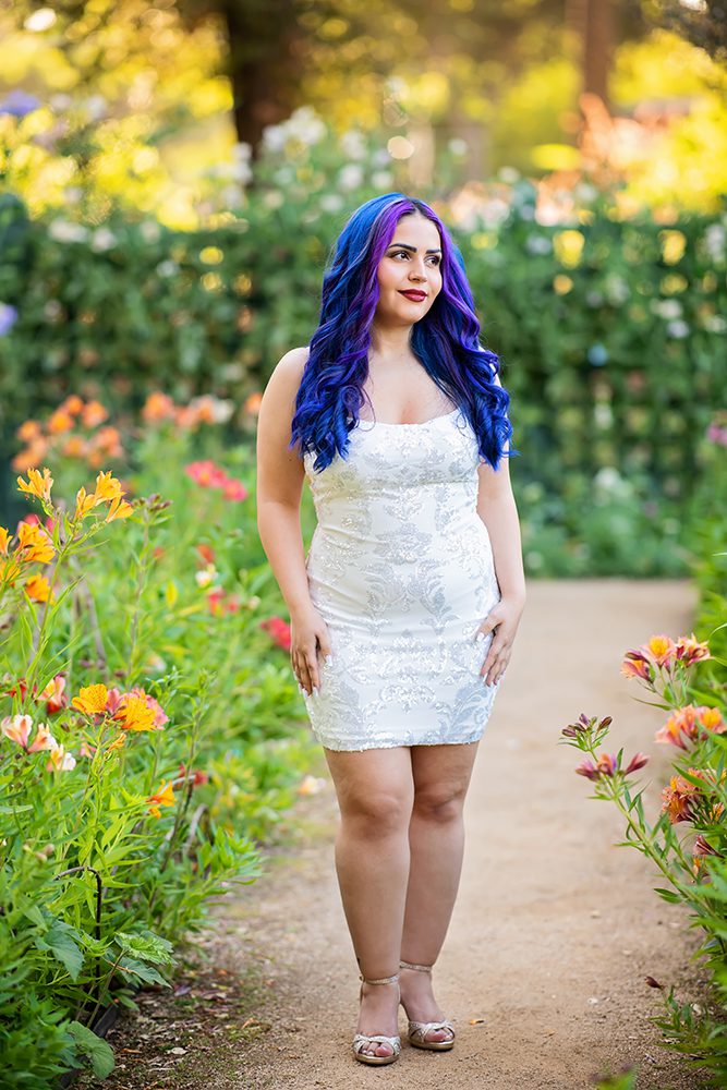 Graduation Portraits at the Elizabeth Gamble Garden
