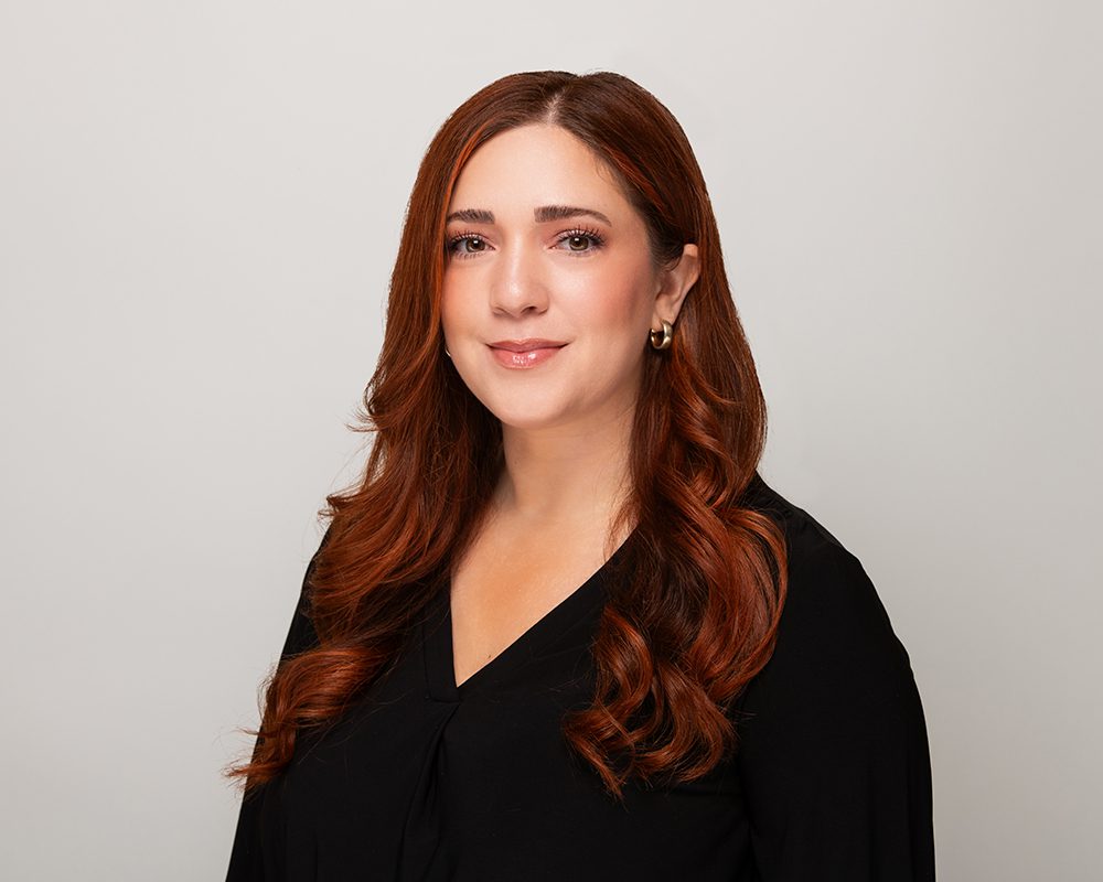 studio headshots on a light grey background
