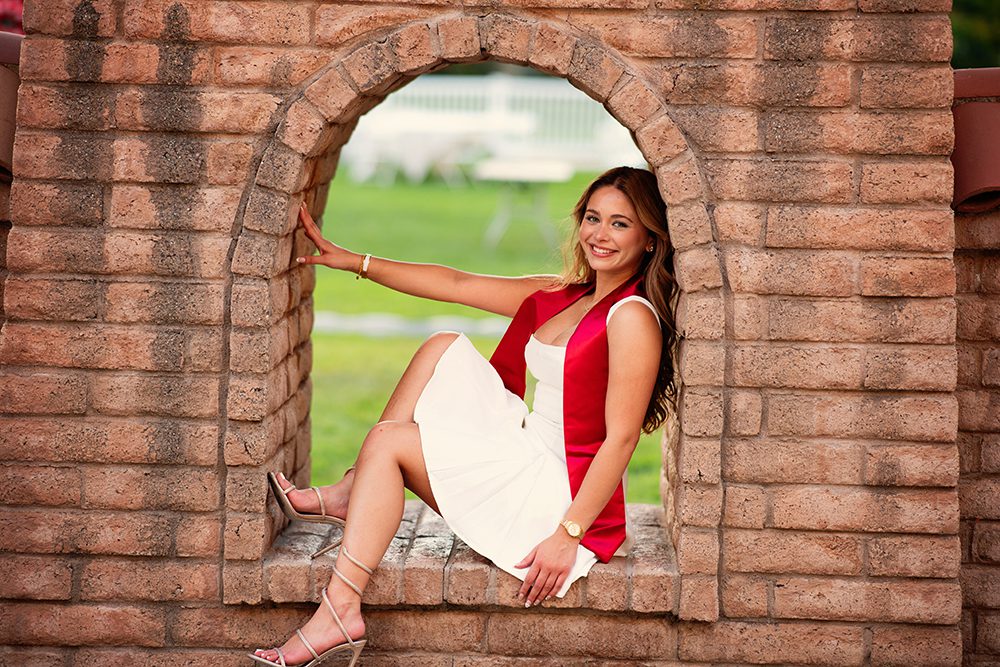 Golden Hour Graduation Portraits at Santa Clara University