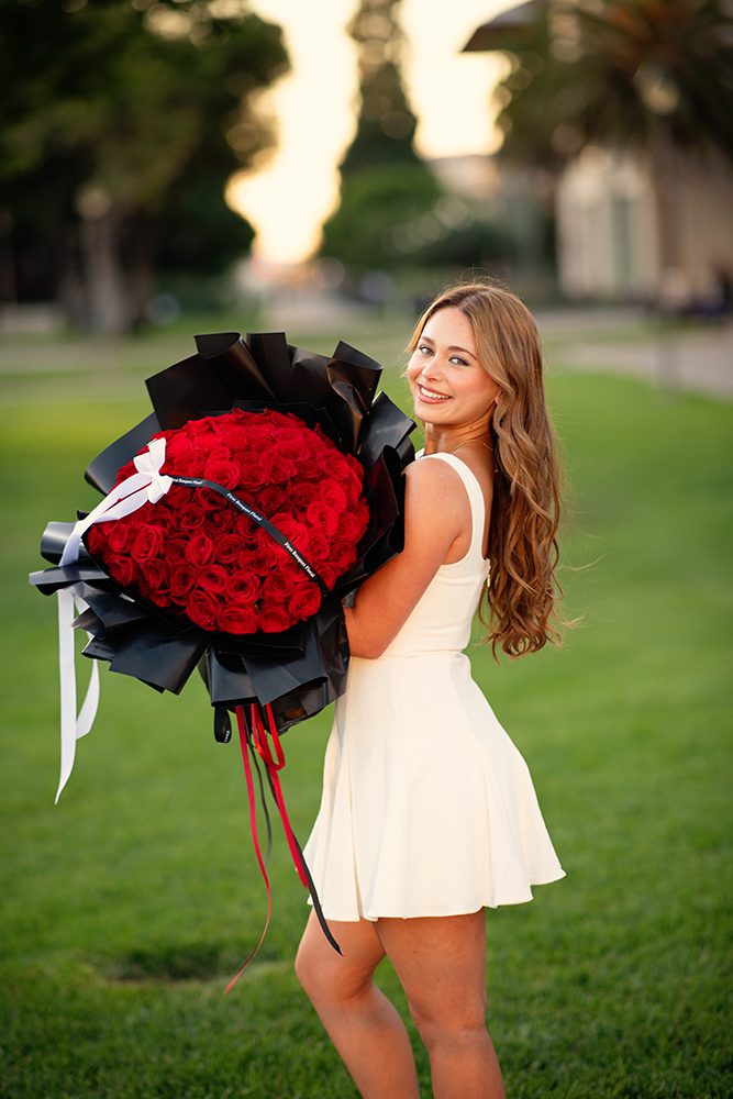 Golden Hour Graduation Portraits at Santa Clara University