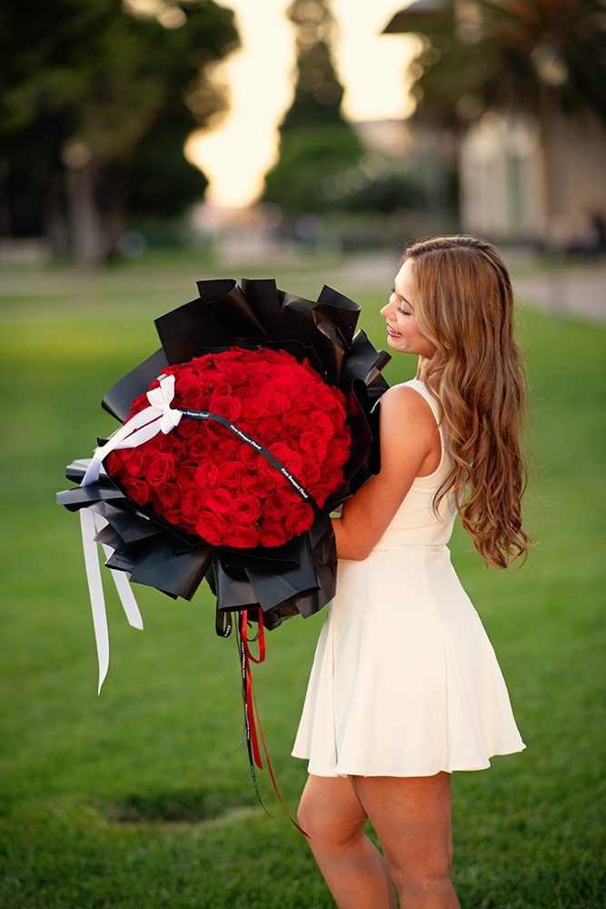 Golden Hour Graduation Portraits at Santa Clara University