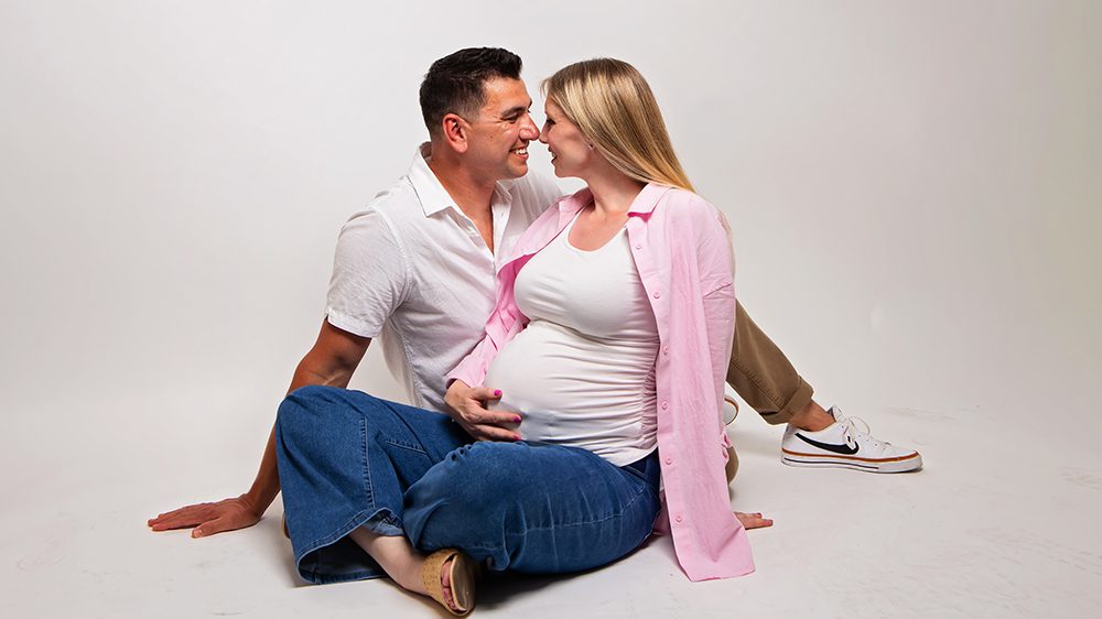 Studio Maternity Portraits in San Jose