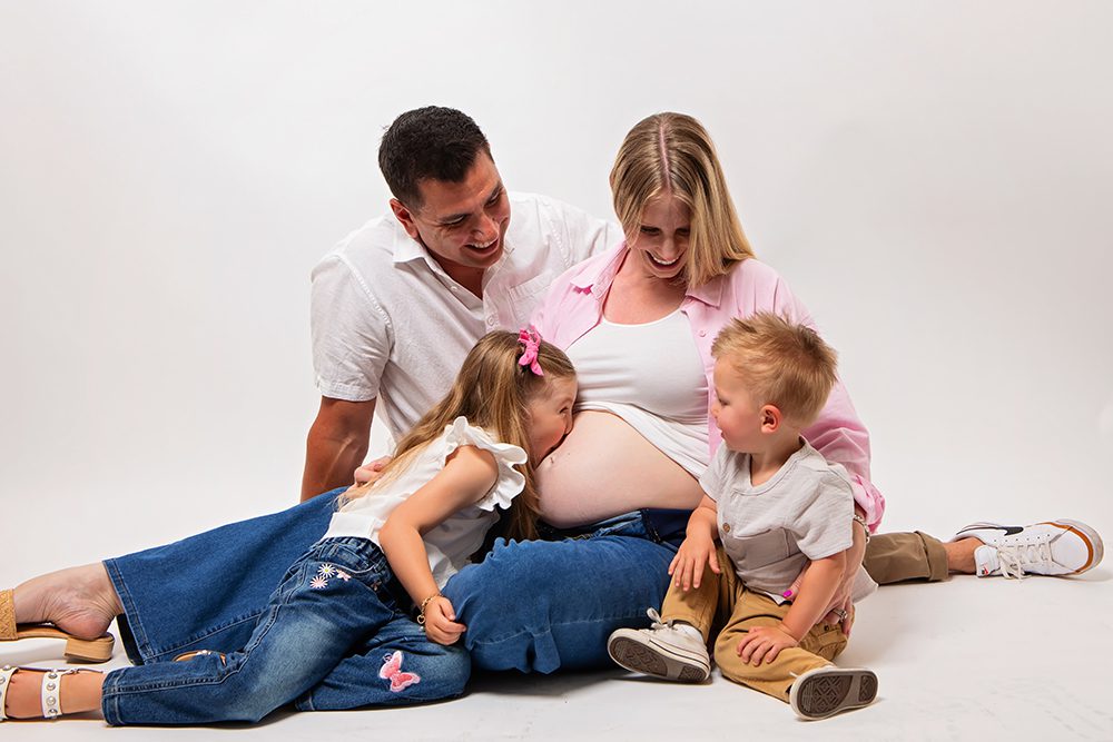 Studio Maternity Portraits in San Jose