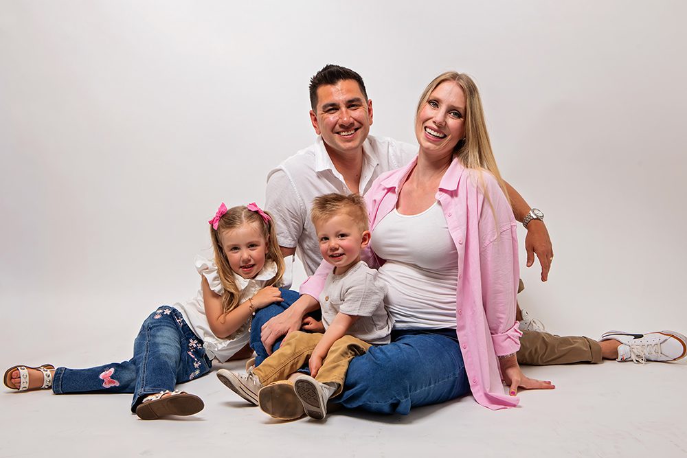 Studio Maternity Portraits in San Jose