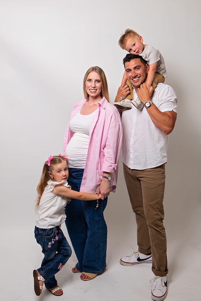 Studio Maternity Portraits in San Jose