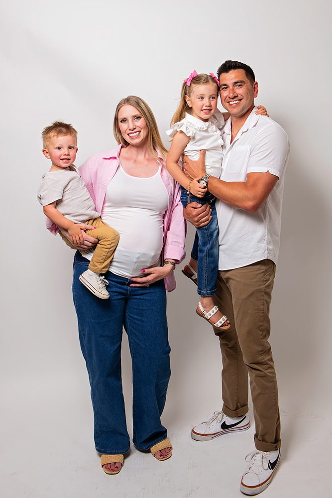 Studio Maternity Portraits in San Jose