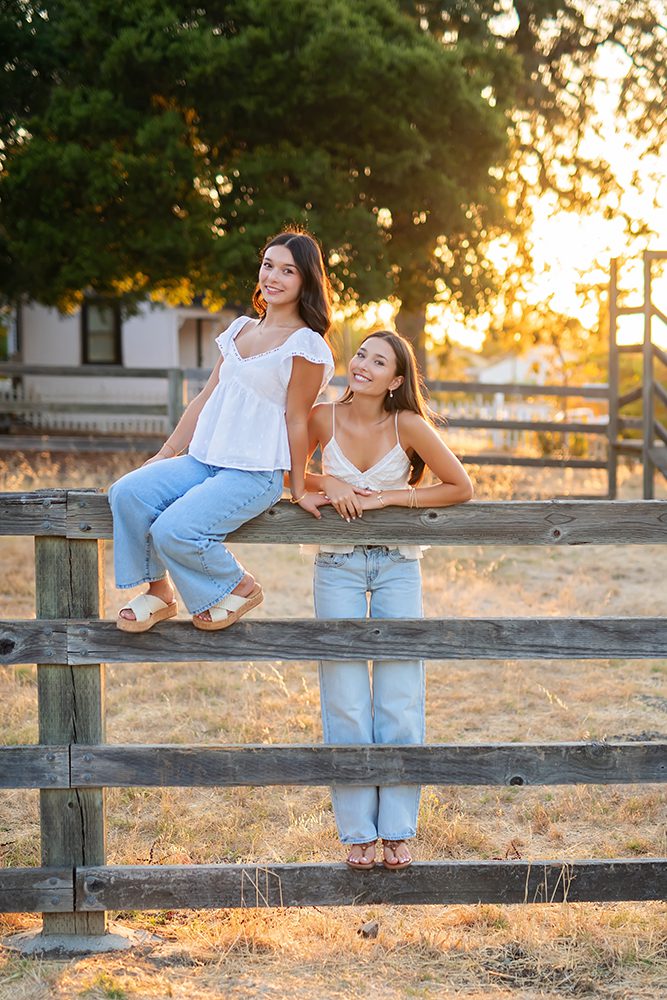 Group Senior Portraits at Bernal Ranch Park