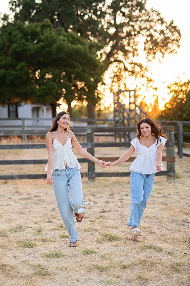 Group Senior Portraits at Bernal Ranch Park