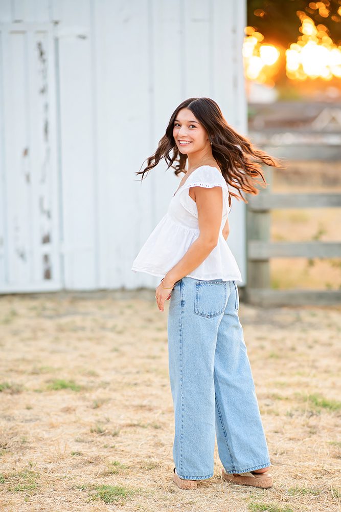 Group Senior Portraits at Bernal Ranch Park