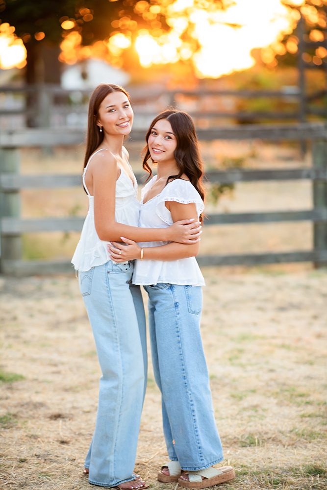 Group Senior Portraits at Bernal Ranch Park