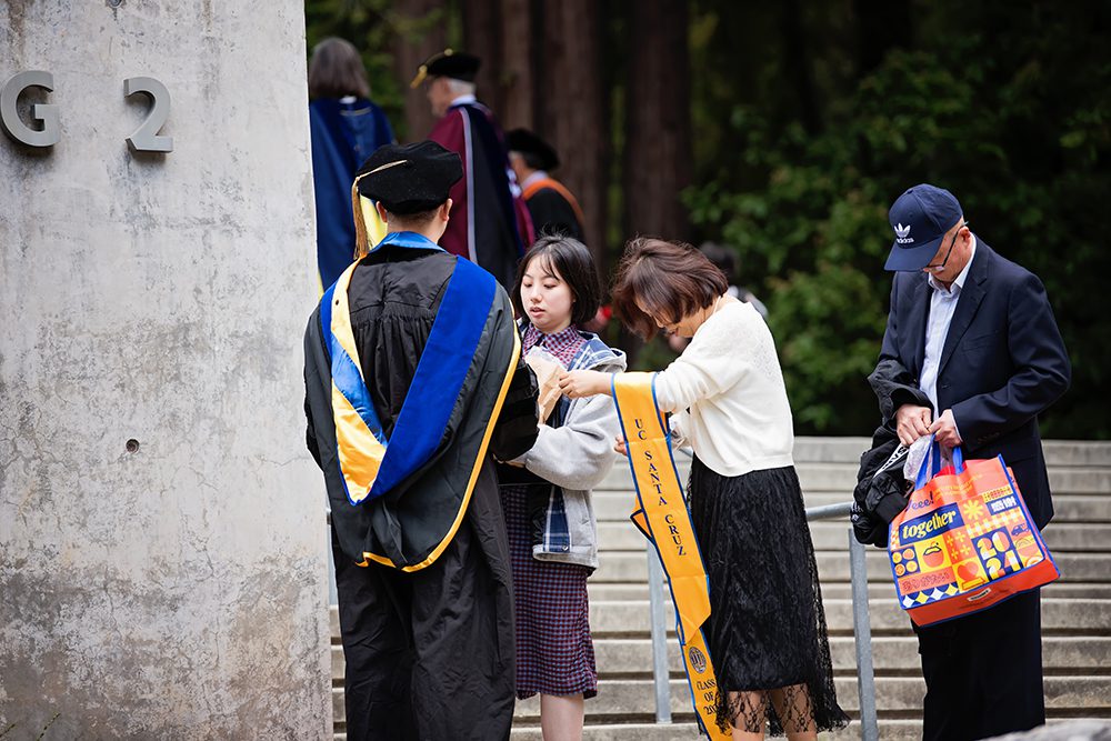 UC Santa Cruz PhD Hooding Ceremony