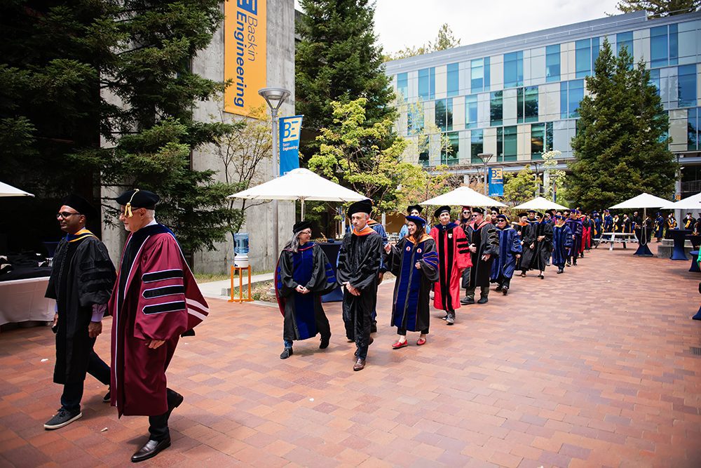 UC Santa Cruz PhD Hooding Ceremony