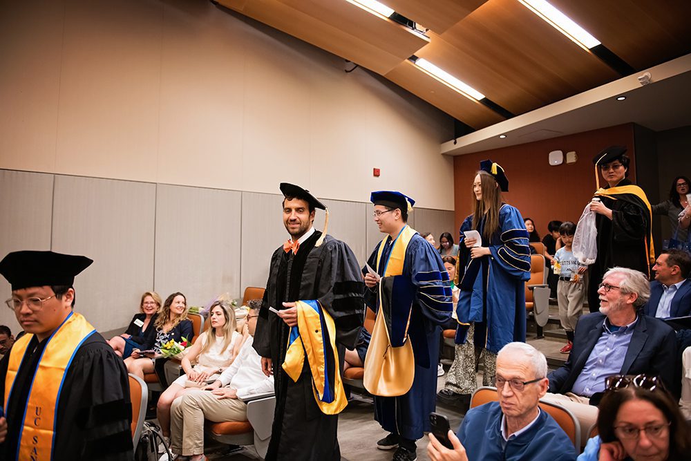 UC Santa Cruz PhD Hooding Ceremony