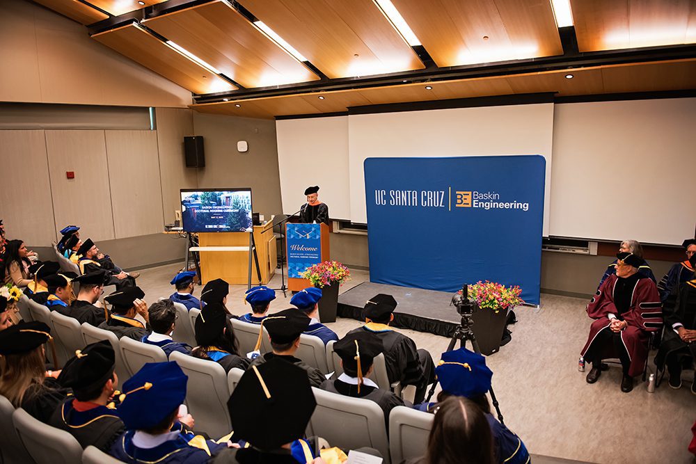 UC Santa Cruz PhD Hooding Ceremony