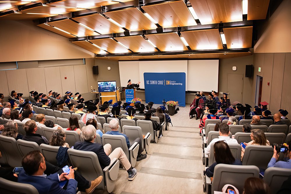 UC Santa Cruz PhD Hooding Ceremony