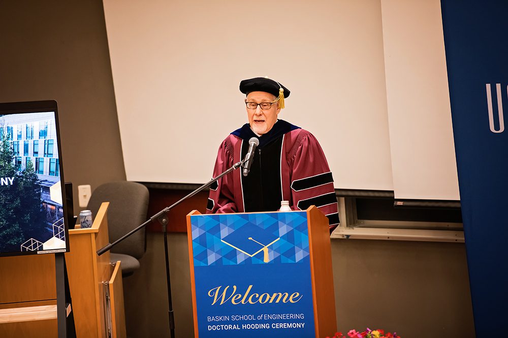 UC Santa Cruz PhD Hooding Ceremony