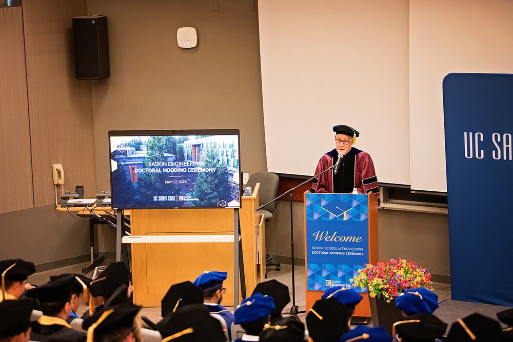 UC Santa Cruz PhD Hooding Ceremony