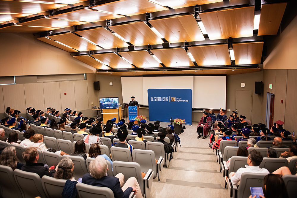 UC Santa Cruz PhD Hooding Ceremony