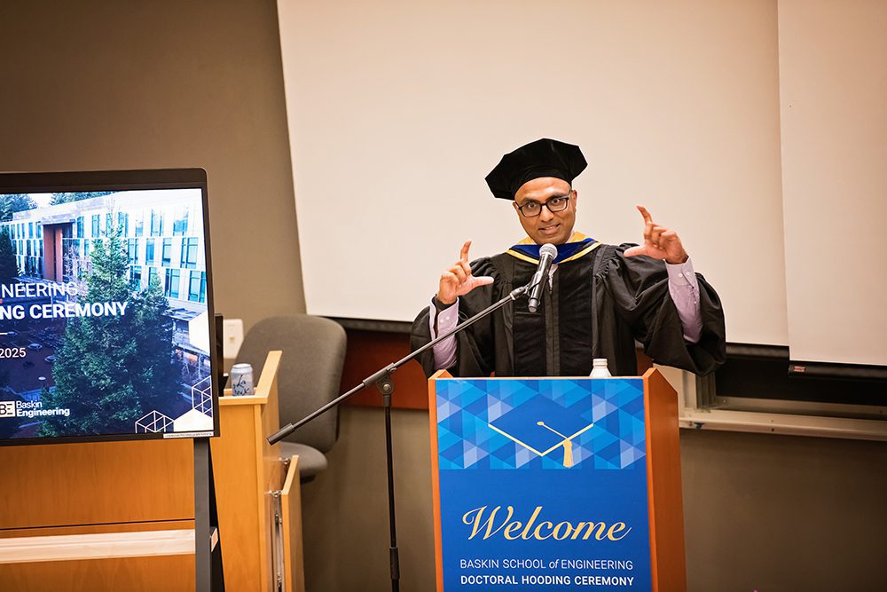 UC Santa Cruz PhD Hooding Ceremony