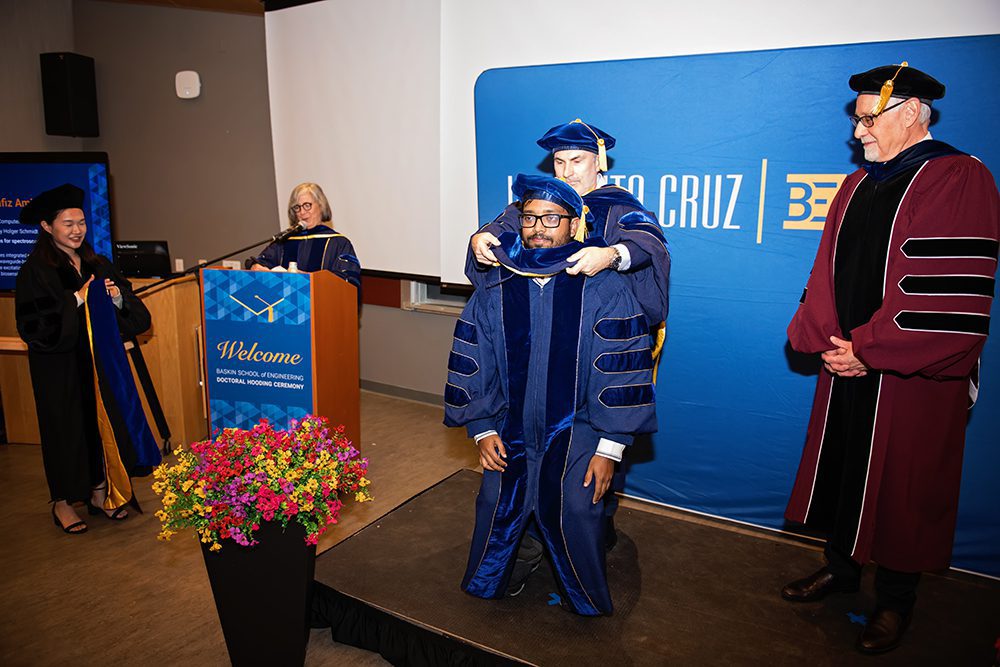 UC Santa Cruz PhD Hooding Ceremony
