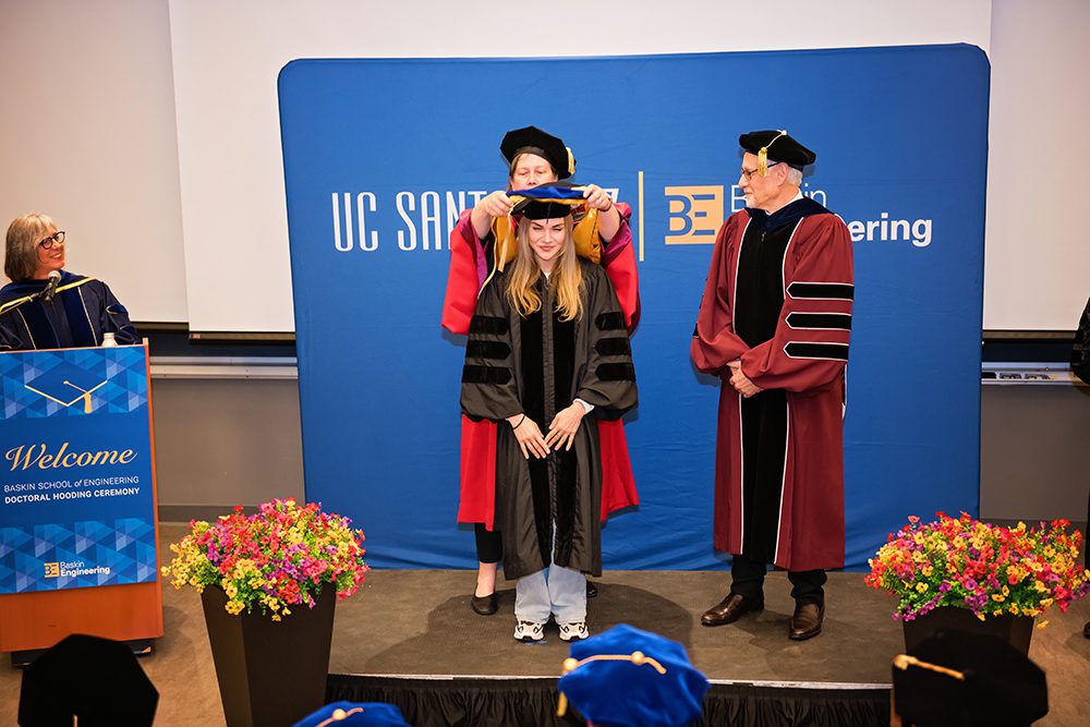 UC Santa Cruz PhD Hooding Ceremony