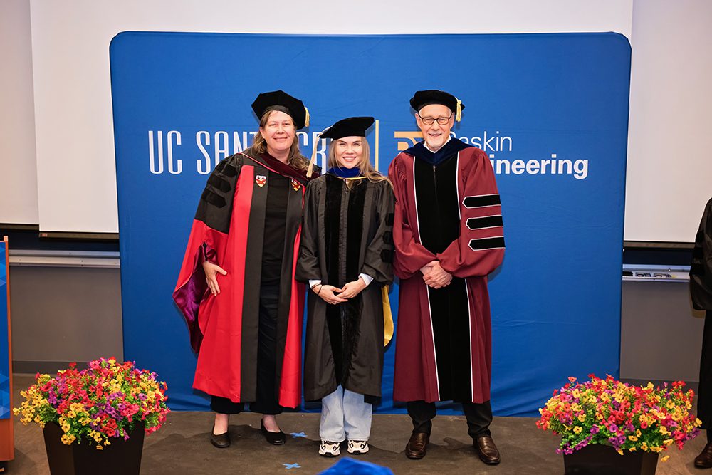 UC Santa Cruz PhD Hooding Ceremony