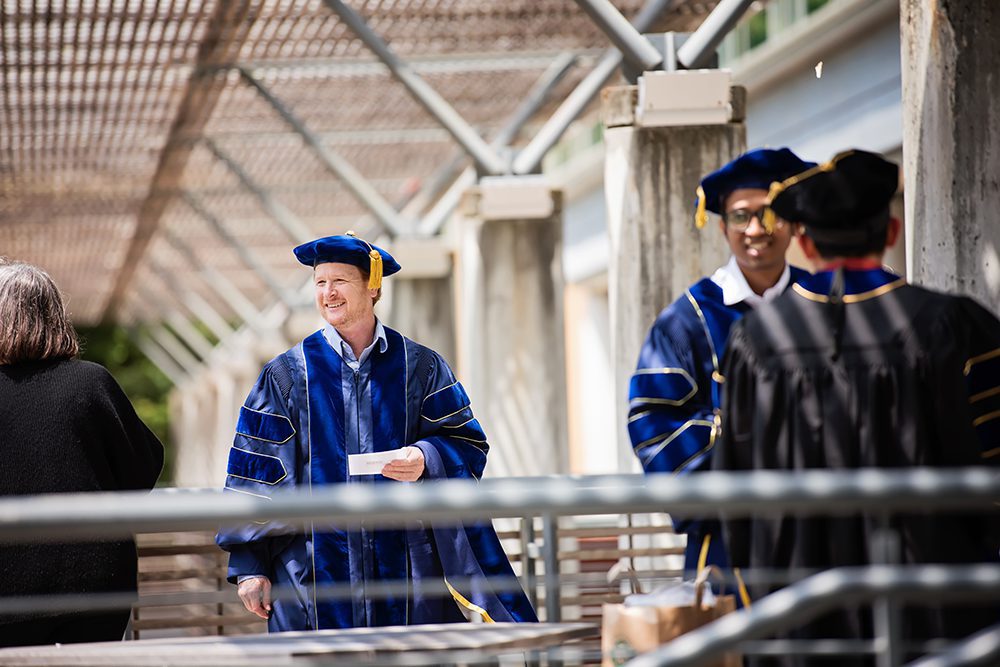 UC Santa Cruz PhD Hooding Ceremony