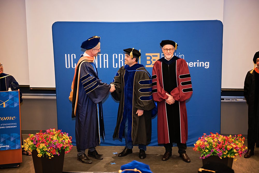 UC Santa Cruz PhD Hooding Ceremony