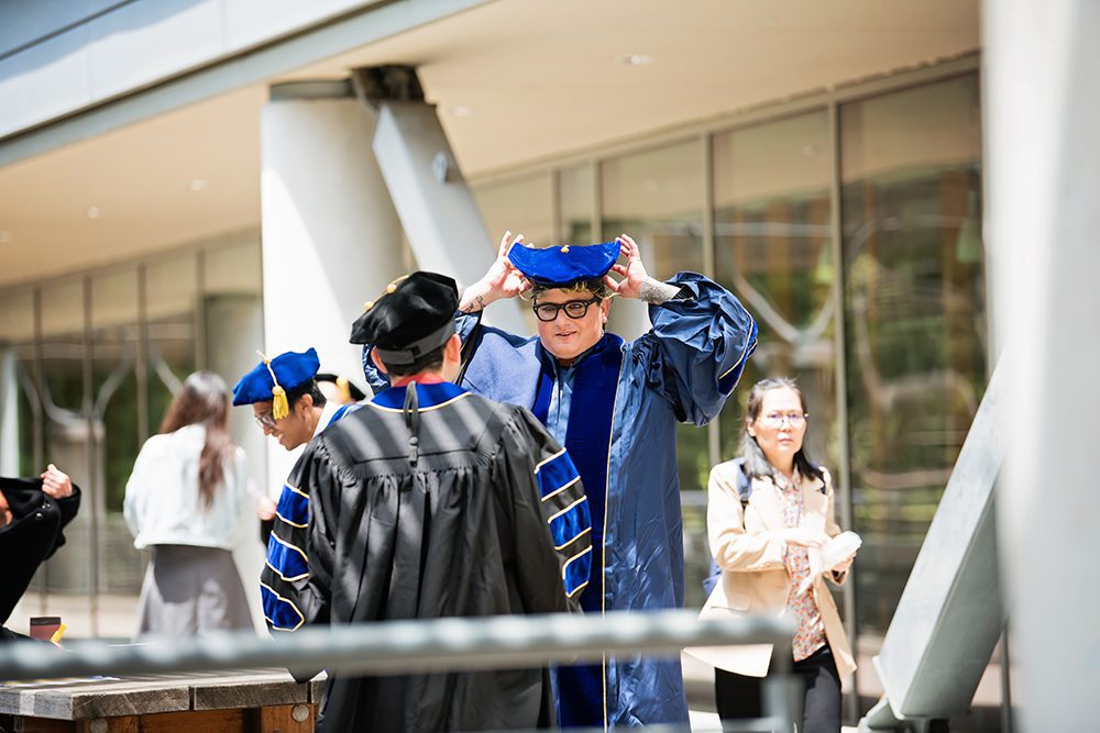UC Santa Cruz PhD Hooding Ceremony