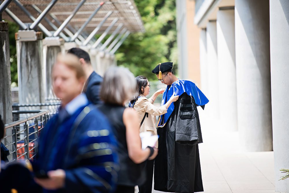 UC Santa Cruz PhD Hooding Ceremony