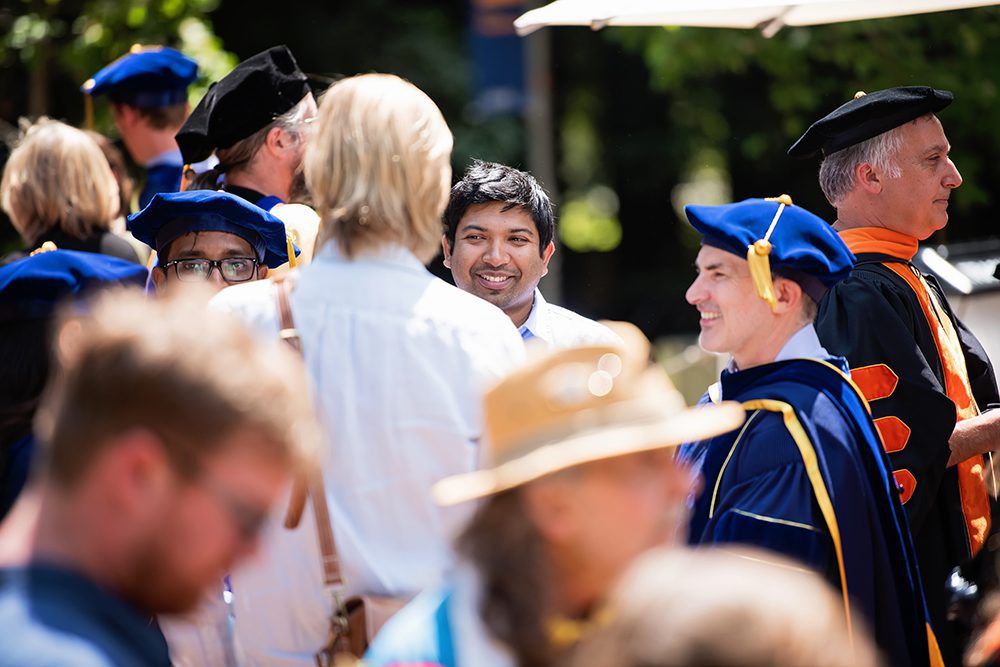 UC Santa Cruz PhD Hooding Ceremony