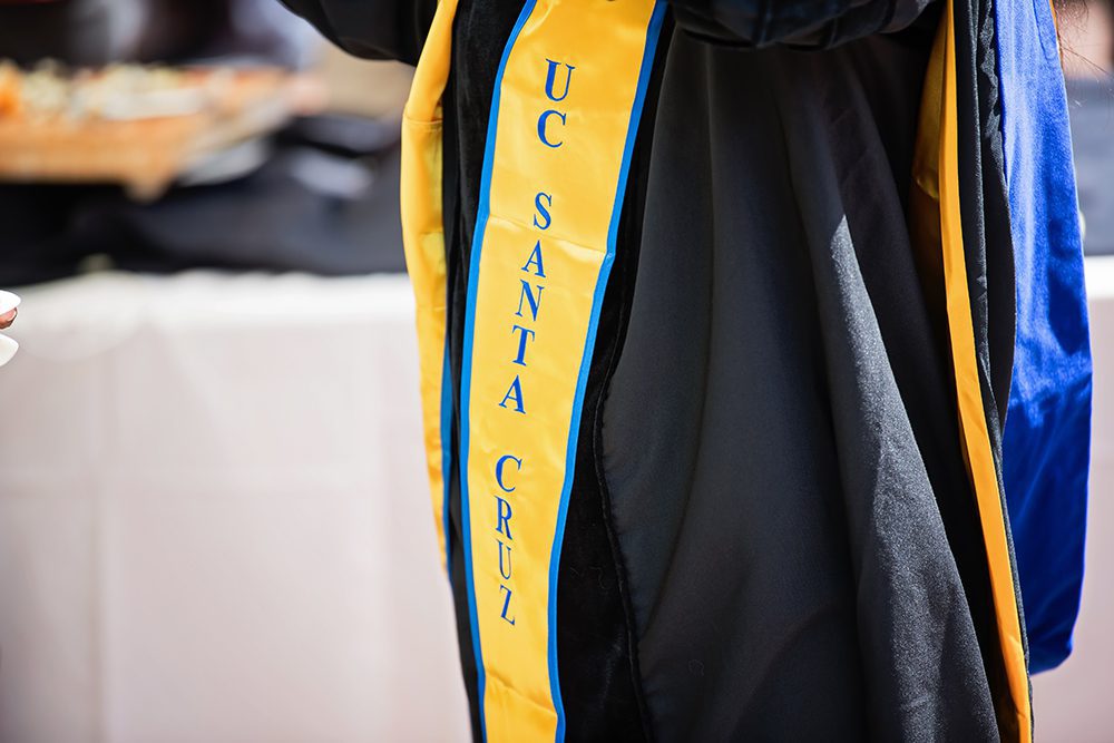 UC Santa Cruz PhD Hooding Ceremony