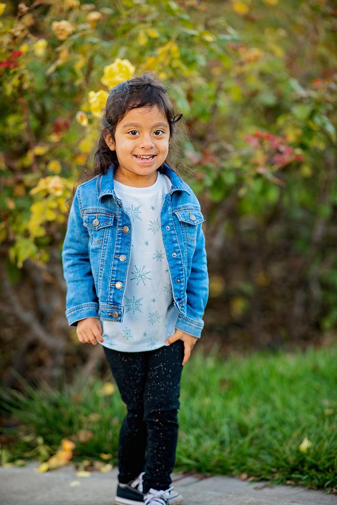 Sunset Family Portraits at the Municipal Rose Garden