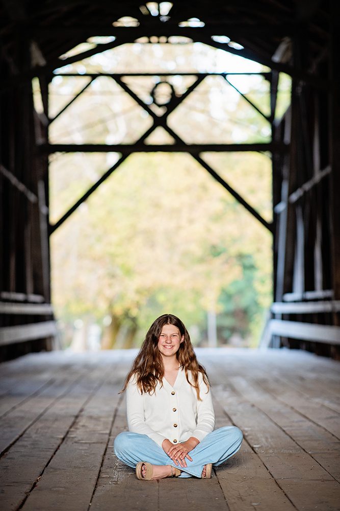Family Portraits at the Felton Covered Bridge