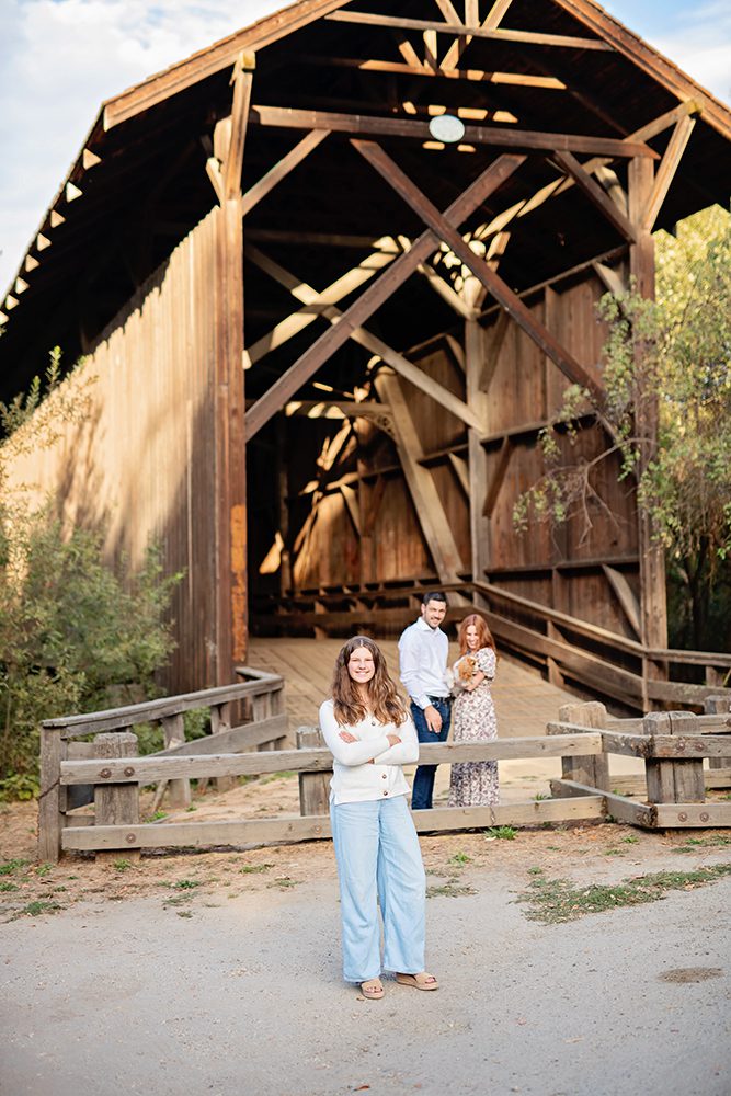 Family Portraits at the Felton Covered Bridge
