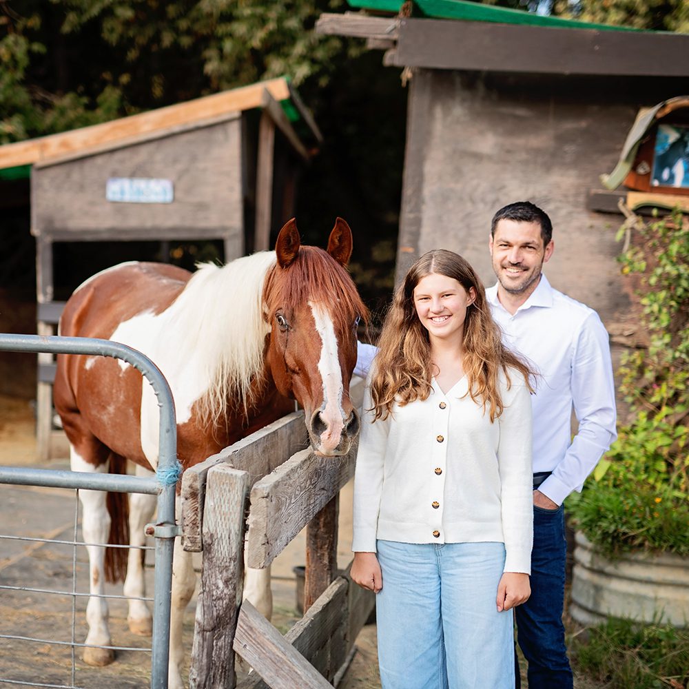 Family Portraits at the Felton Covered Bridge