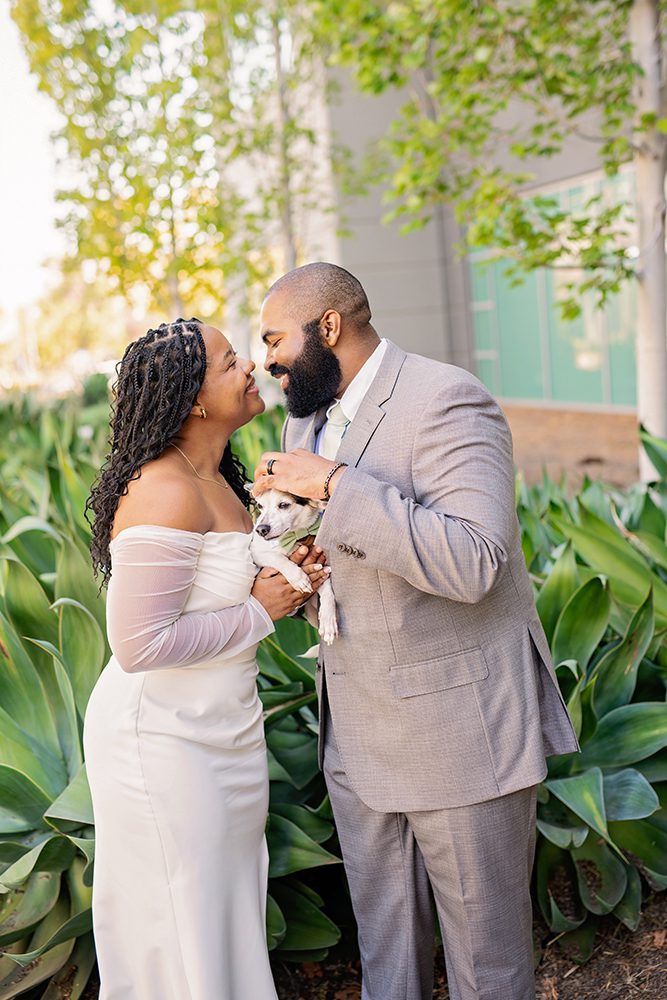 Outdoor Ceremony at the Santa Clara County Clerks Office
