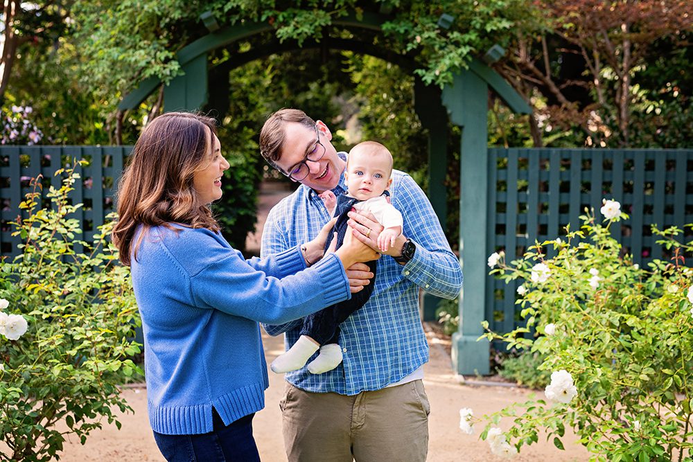 Family portraits with grandparents