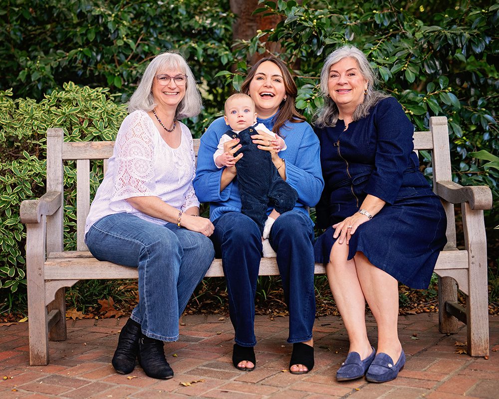 Family portraits with grandparents