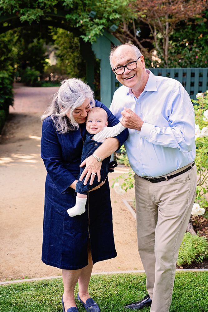 Family portraits with grandparents