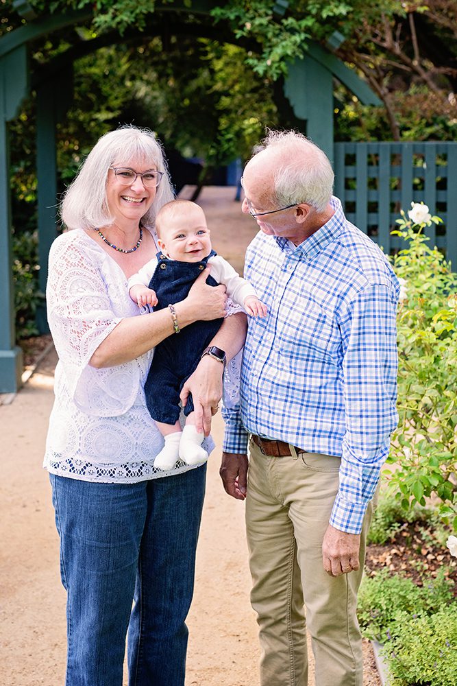 Family portraits with grandparents