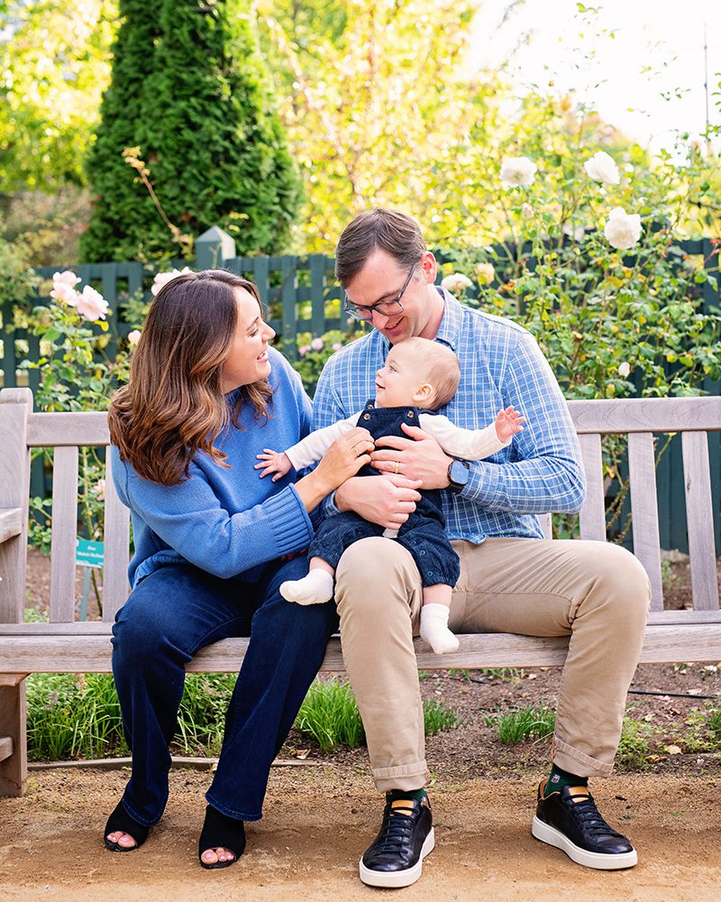 Family portraits with grandparents