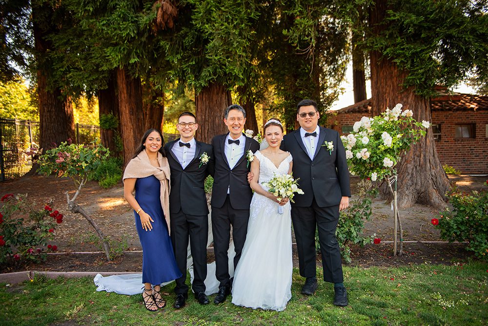 Wedding Portraits at the Municipal Rose Garden