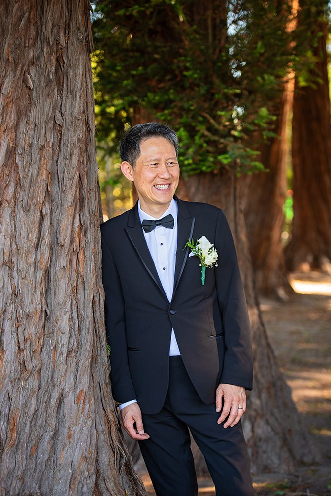 Wedding Portraits at the Municipal Rose Garden