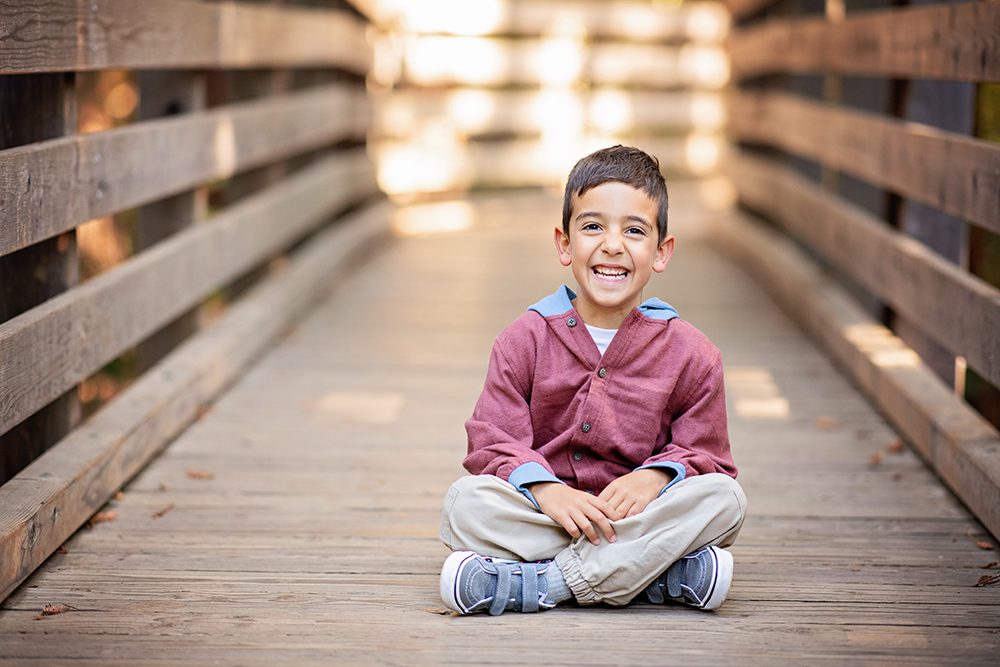 Family Portraits at a Redwood Tree Park