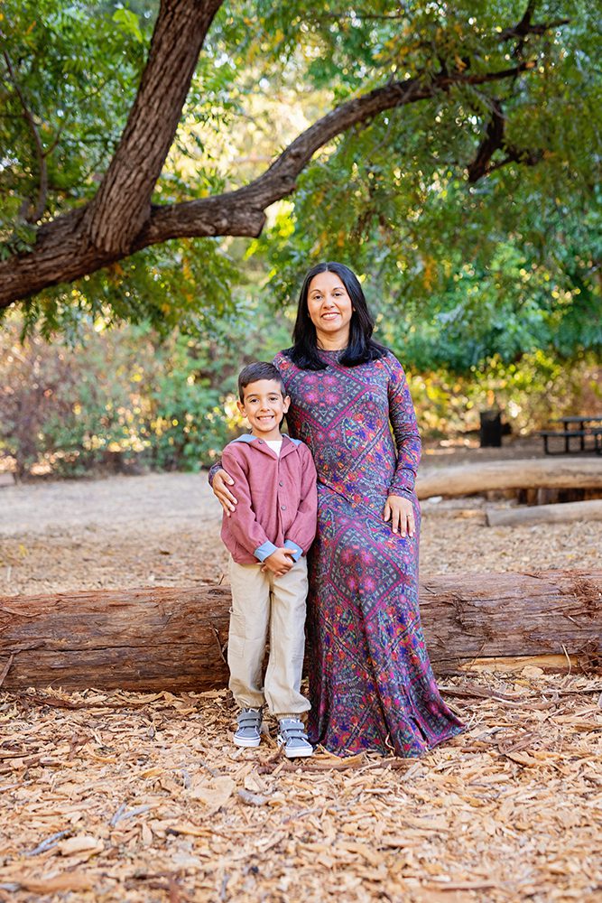 Family Portraits at a Redwood Tree Park